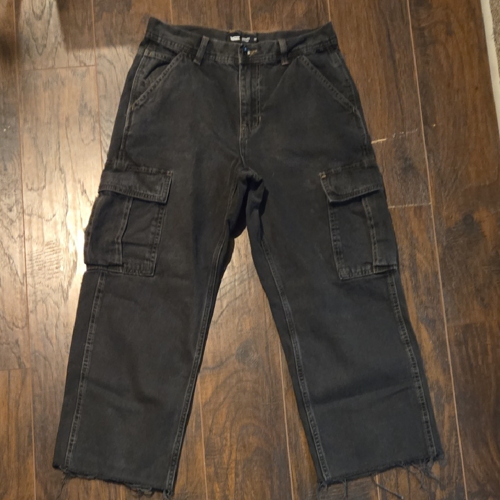 Vans Men's Charcoal Cargo Pants